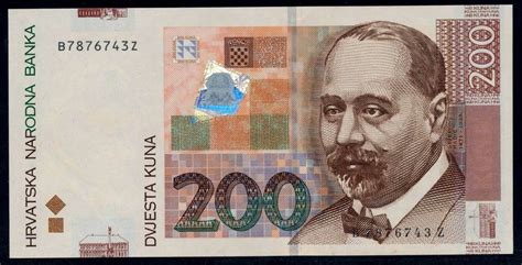 Croatia 200 Kuna banknote 2012 Stjepan Radić|World Banknotes & Coins ...