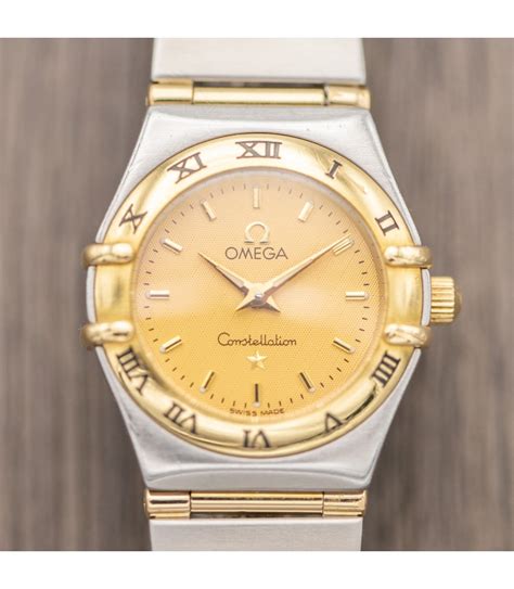 Omega Constellation Ladies Quartz Mini - Vintage Two Tone Ladies ...