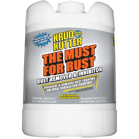 Krud Kutter 5 Gal The Must For Rust Remover And Inhibitor MR05 The