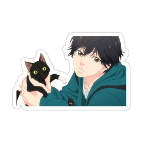 Ao Haru Ride Sticker For Sale By Animedesigne4u Ao Haru Ride Anime