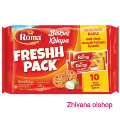 Jual Roma Kelapa Freshpack 230gr Shopee Indonesia