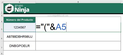 Cómo Insertar Un Código De Barras En Excel Ninja Del Excel