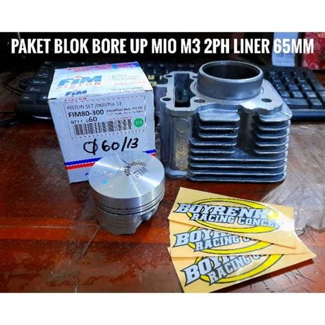 Jual Paket Bore Up Blok Mio M Mio Ph Boring Luar Mm Boyrenk