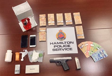 Firearm And 15k In Illicit Drugs Seized In Search Warrant Yesterday