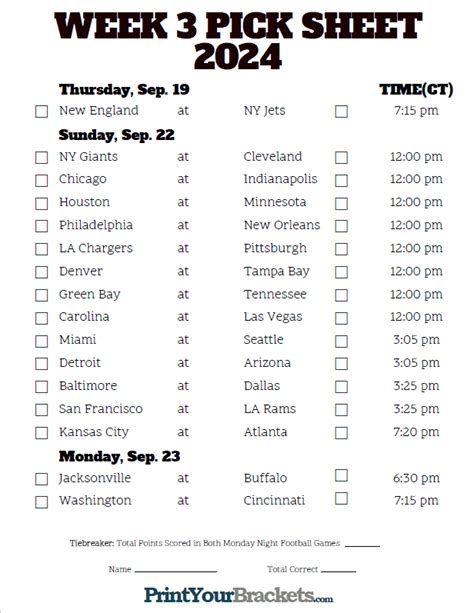 Nfl Schedule 2024 Week 3 Espn Fifi Orella