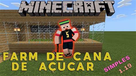 COMO FAZER FARM DE CANA DE AÇÚCAR NO MINECRAFT SIMPLES E FACIL YouTube