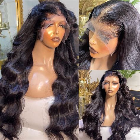 200 Density 13x6 Skinlike Real Hd Lace Closure Wigs Full