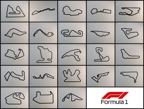 Circuitos De Formula 1 2023 - Etsy