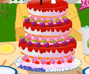 Wedding Cake, play game online - Candys World