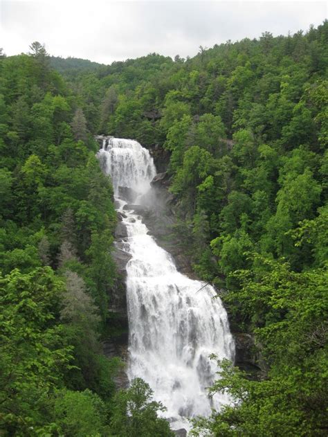 Whitewater Falls, NC | Nature, Waterfall, Scenery