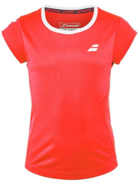 Babolat Core Flag Club Tee Girl Flue Strike Tennis Zone Teniso