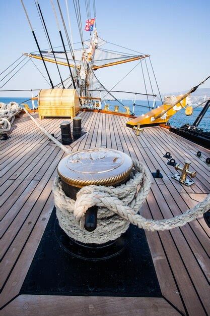 Premium Photo Sailboats Moored On Sea Against Clear Sky