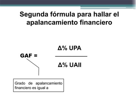 Apalancamiento Operativo Financiero Y To Ppt Descarga Gratuita