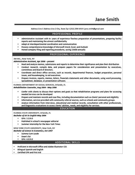 How To Write A Resume Profile Examples Writing Guide RG