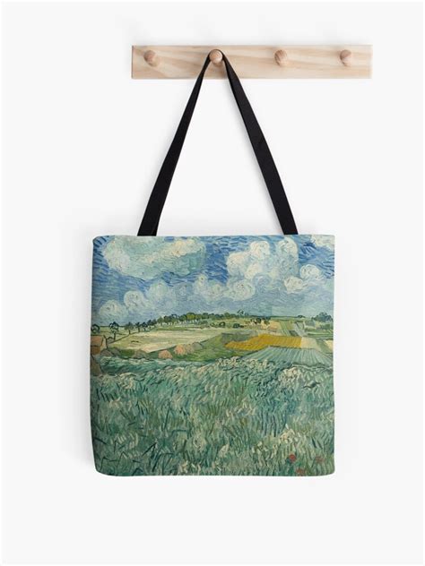 Enclosed Field With Rising Sun By Vincent Van Gogh Tote Bag Atelier