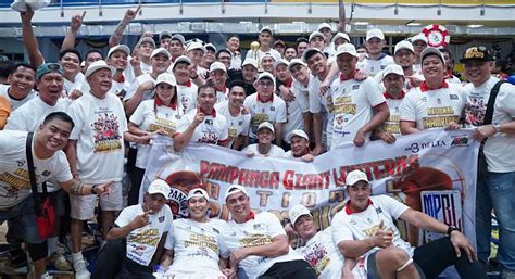 Pampanga Giant Lanterns Beat Bacoor To Win First MPBL Title