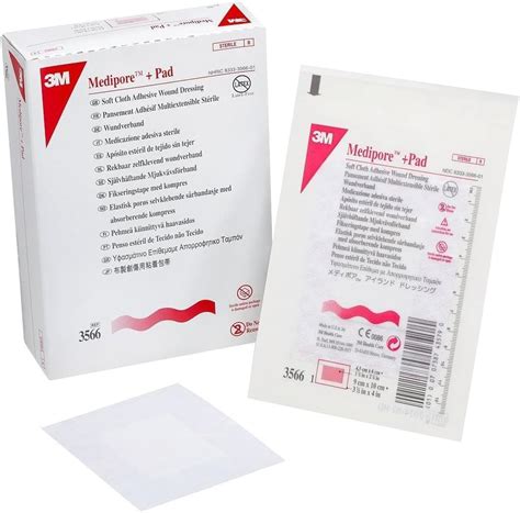 Amazon M Medipore Sterile Adhesive Dressing Rectangle X