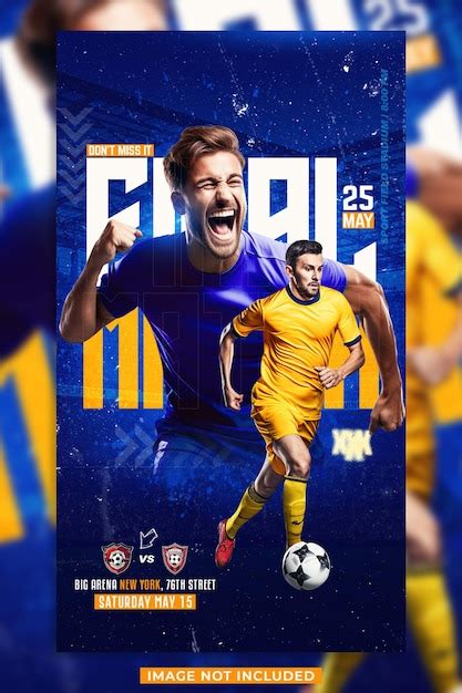 Premium Psd Soccer Match Day Social Media Instagram Story Template