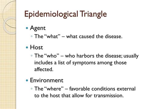 Epidemiological Triangle Violent Behavior