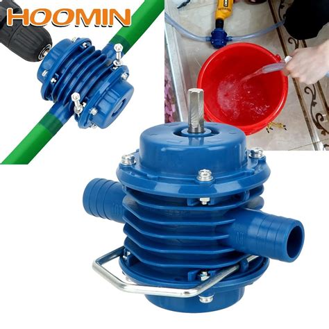 HOOMIN Home Garden Centrifugal Pumps Mini Heavy Duty Self Priming Hand