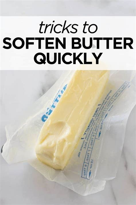 How To Soften Butter Quickly Baking A Moment