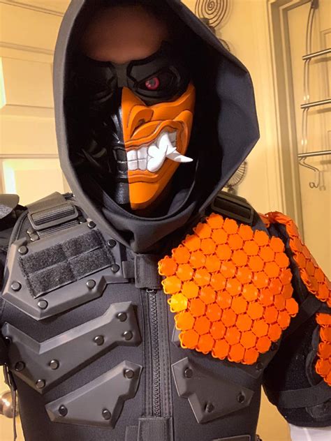 Oni Deathstroke cosplay by SentinelPrime8 on DeviantArt