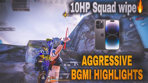 I Phone Pro Max Bgmi Highlights Aggressive Gameplay Battle