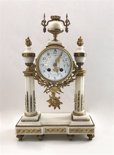 Antiques Table Pendulum Clock France Th Century Galleria Bosi Roma