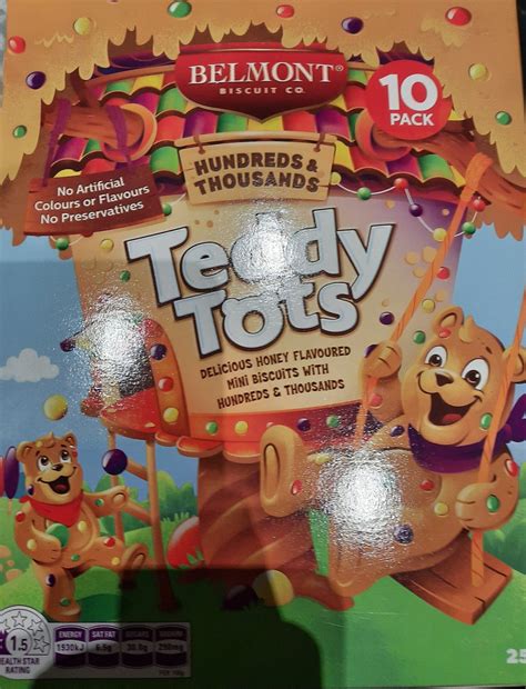 Teddy Tots 테디모양 쿠키 허니맛 초코맛 초코칩 상품 상세 크로켓