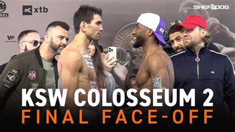 Marian Ziolkowski Vs Salahdine Parnasse Ksw Colosseum Face Off