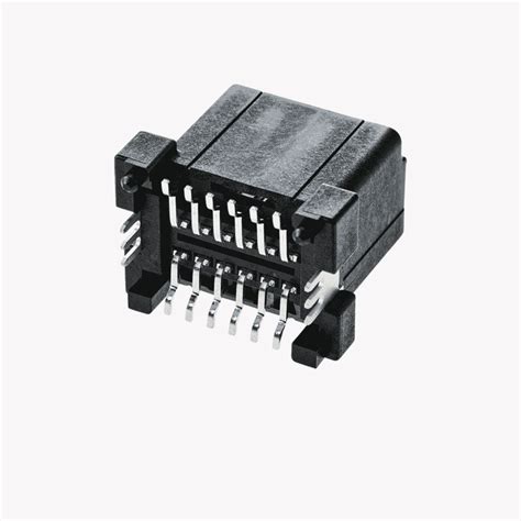 Ii Pin Female Connector Black Uju Electronics