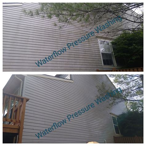 Exterior House Washing Owings Mills Md Waterflow Pressure Washing