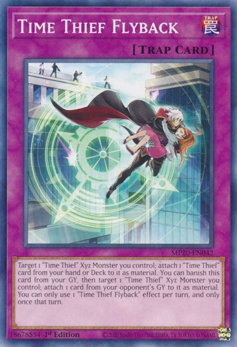 Time Thief Flyback Tin Of Lost Memories Yugioh