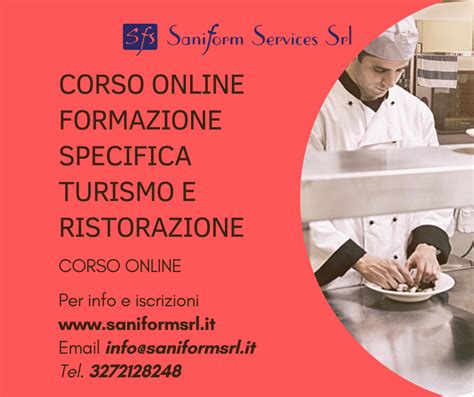 Formazione Specifica Turismo E Ristorazione Saniform Services S R L