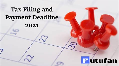 Tax Filing And Payment Deadline 2021 Tax