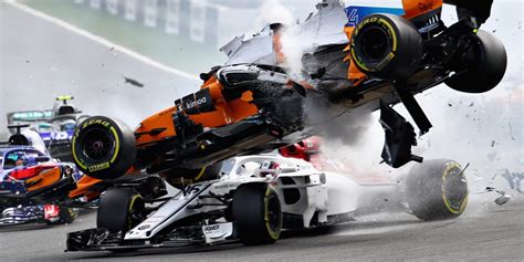 Terrifying Belgian GP Crash Shows How Well the Formula 1 Halo Works