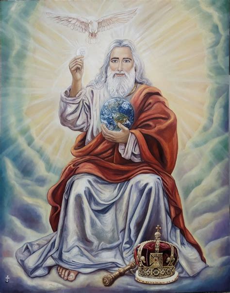 Dios Padre Celestial Padre Celestial Ilustraci N Religiosa Dios Padre