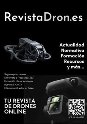 Primera edición revista drones leer online RevistaDron es