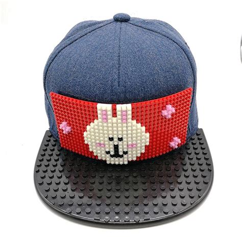 Кепка-конструктор BricksCap Кролик - Foxinbox.com.ua