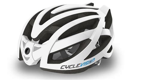 Cyclevision Edge El Casco De Ciclismo Con Cámara Frontal Y Trasera Que