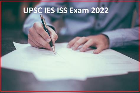 Upsc Ies Iss Exam Date 2022 Out