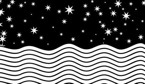 Waves And Stars Clipart Free Stock Photo - Public Domain Pictures