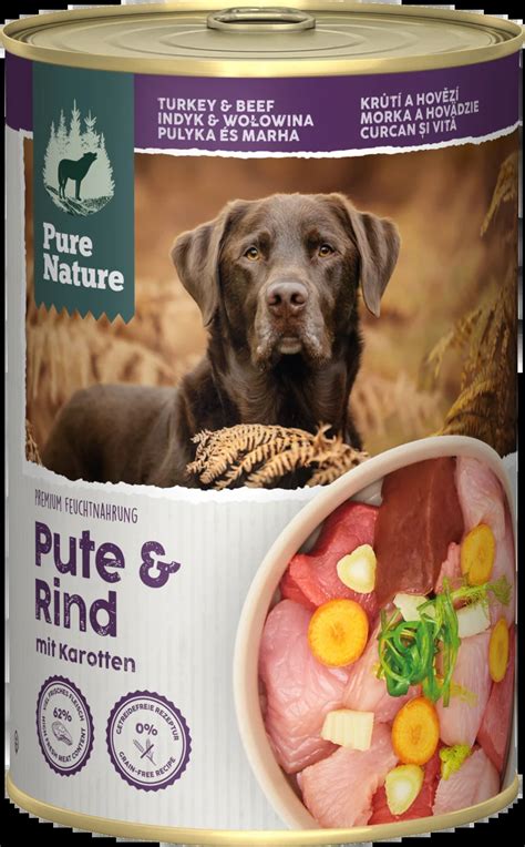 Pure Nature Pure Nature Natvoer Hond Met Kalkoen Rund Wortel