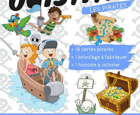 Les P tits Ouistitis à bord d un bateau pirate Un jour un jeu