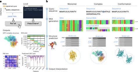 Easy And Accurate Protein Structure Prediction Using Colabfold Nature Protocols