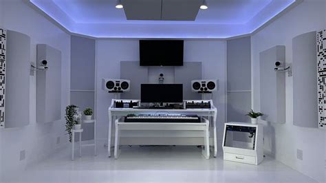 Mixing And Mastering Room With Awesome Looking Design Using Acoustic