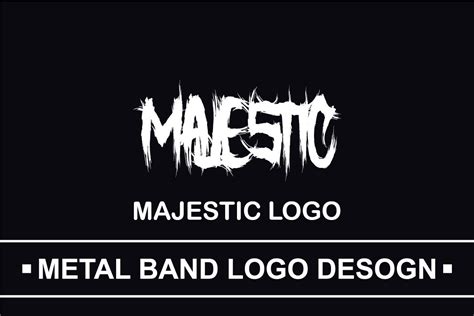 Metal Band Logo Design Graphic by d_graphic_pro · Creative Fabrica