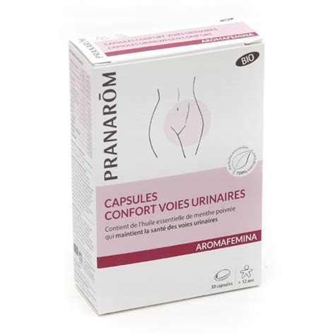 Pranarom Aromafemina Confort Urinaire Bio Capsules Cystite