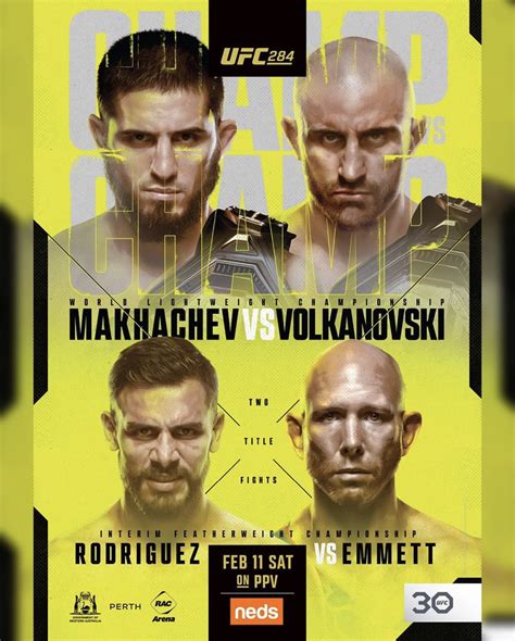 Pyiiz Volkanovski On Twitter Rt Mmarena Les Posters Du