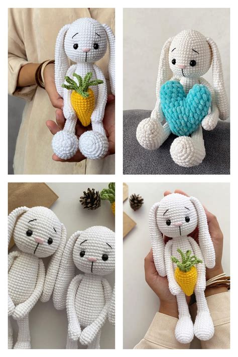 Amigurumi Big Floppy Ears Bunny Free Pattern Free Am Gurum Crochet